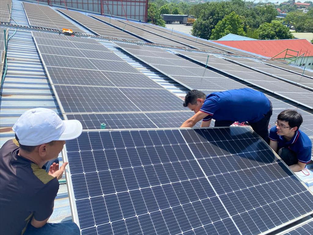  CÔNG TY PHÚC AN TRIỂN KHAI LẮP ĐẶT HỆ THỐNG ĐIỆN NĂNG LƯỢNG MẶT TRỜI ÁP MÁI 20 KWP