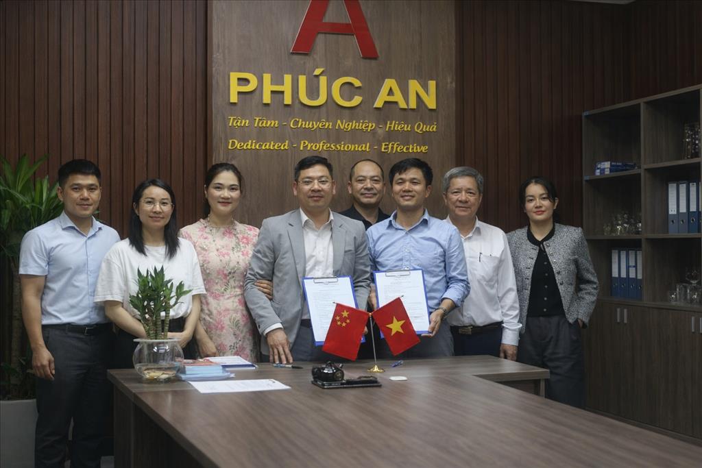 BUỔI GẶP GỠ VÀ KÝ KẾT HỢP TÁC CHIẾN LƯỢC GIỮA PHÚC AN & NGÔI SAO KINH BẮC