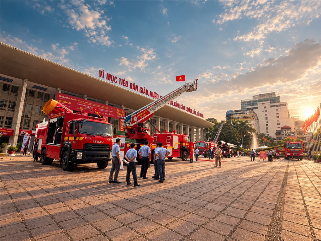 PHÚC AN THAM DỰ TRIỂN LÃM QUỐC TẾ VỀ PHÒNG CHÁY, CHỮA CHÁY VÀ CỨU NẠN, CỨU HỘ NĂM 2026